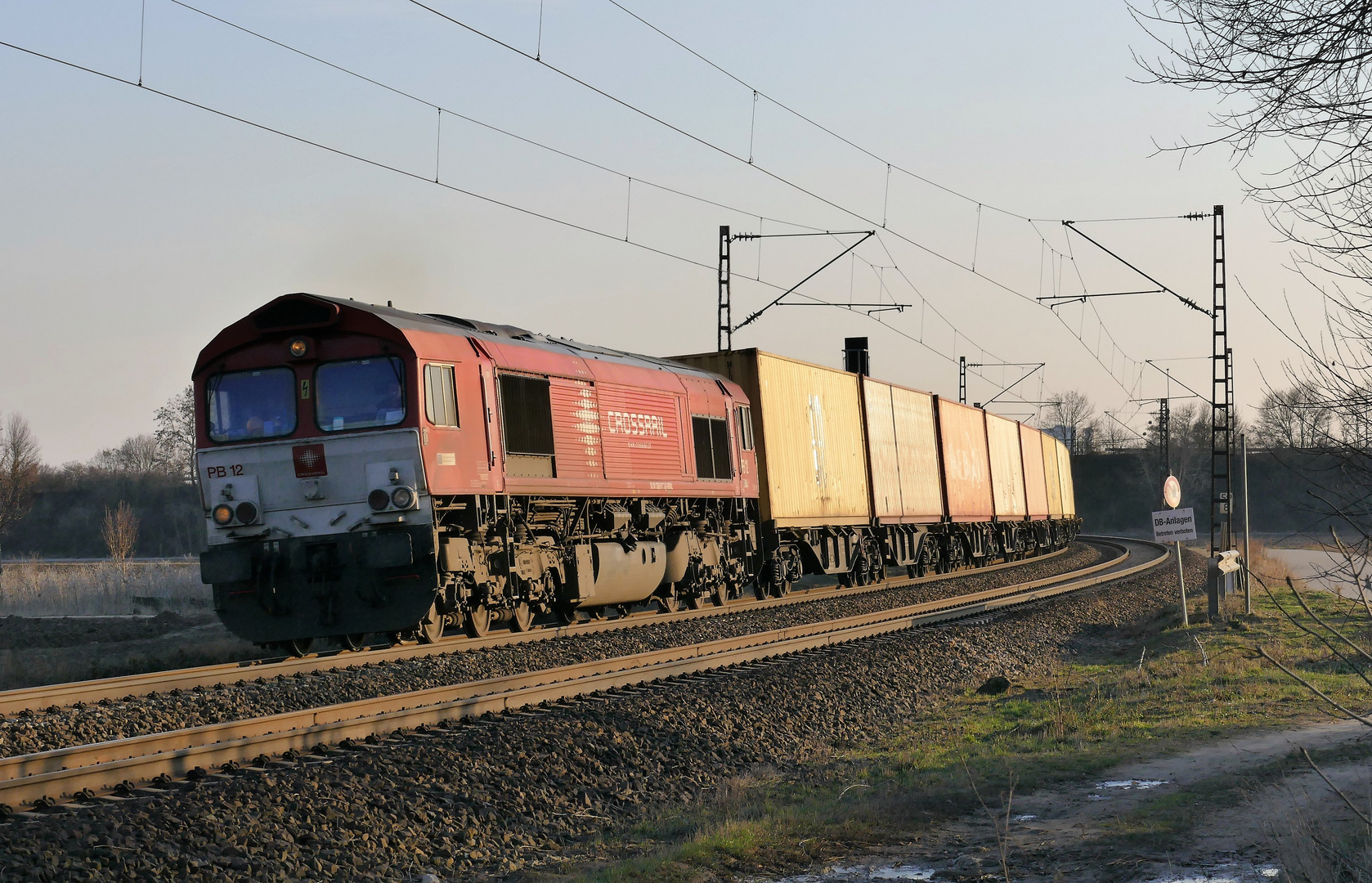 Class 66 bei Frankenthal