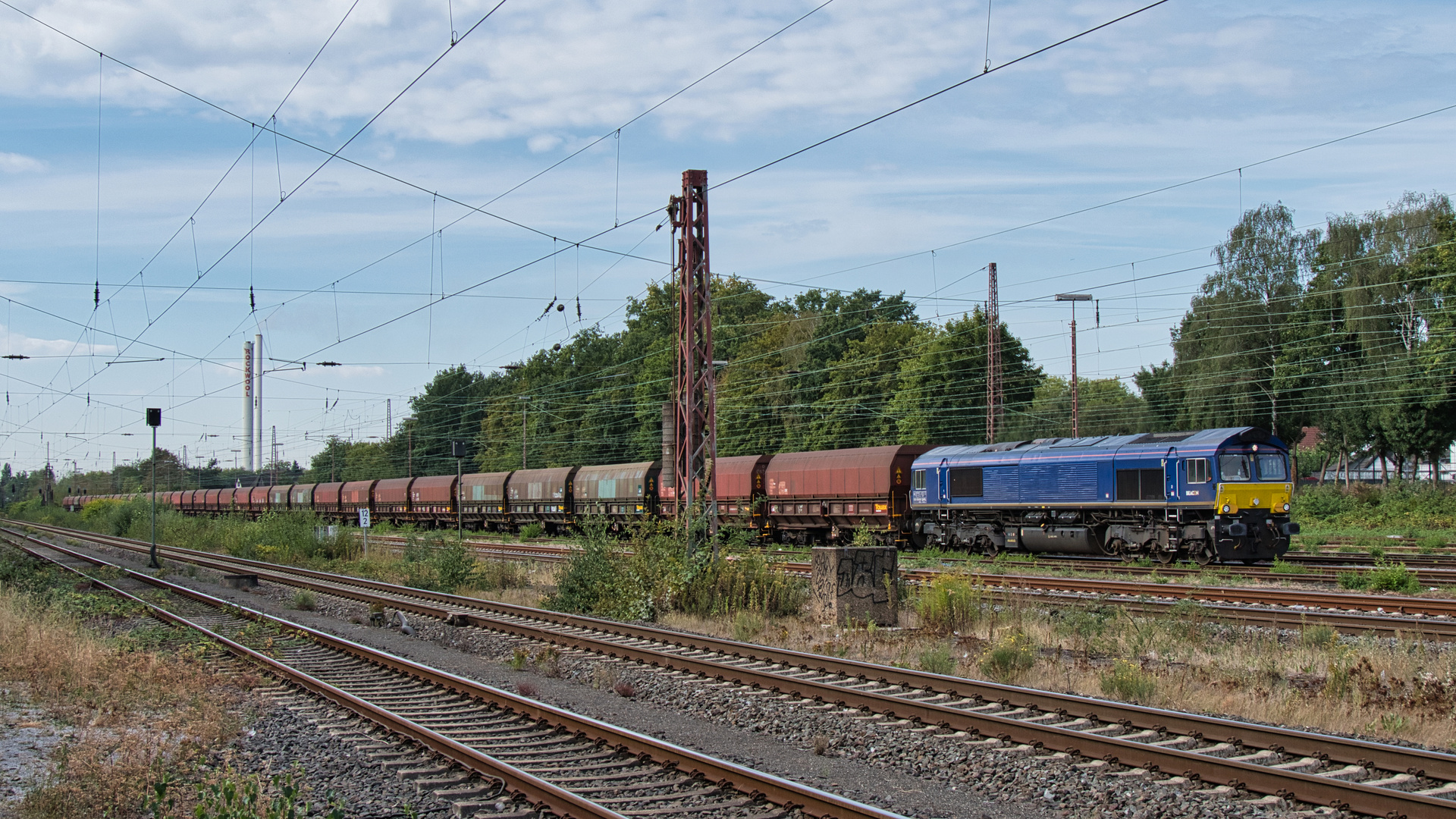 Class 66 in blau