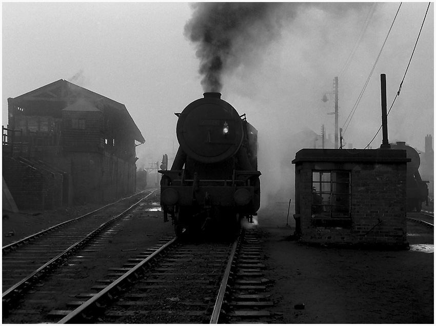 Class 8F at Hartlepool Depot - early morning.