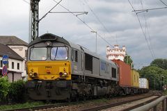 class66 durch Rüdesheim 