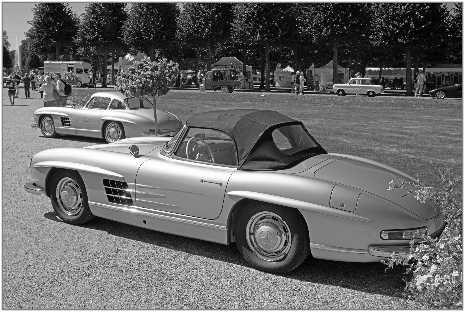 Classic Car Day Schwetzingen 2023 Mercedes 300 SL