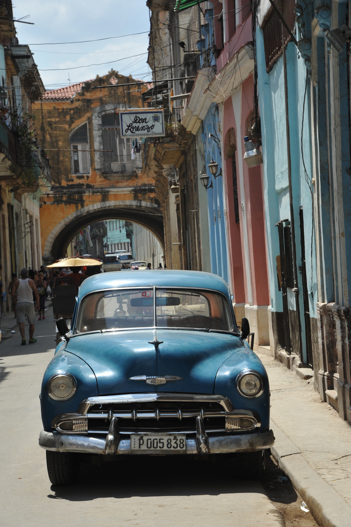 Classic Car in Havanna City