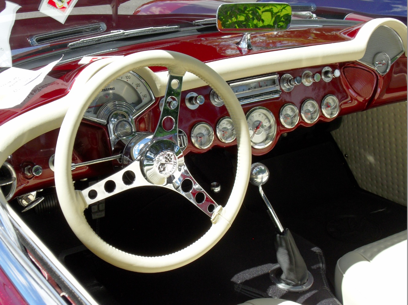 Classic Corvette Dashboard