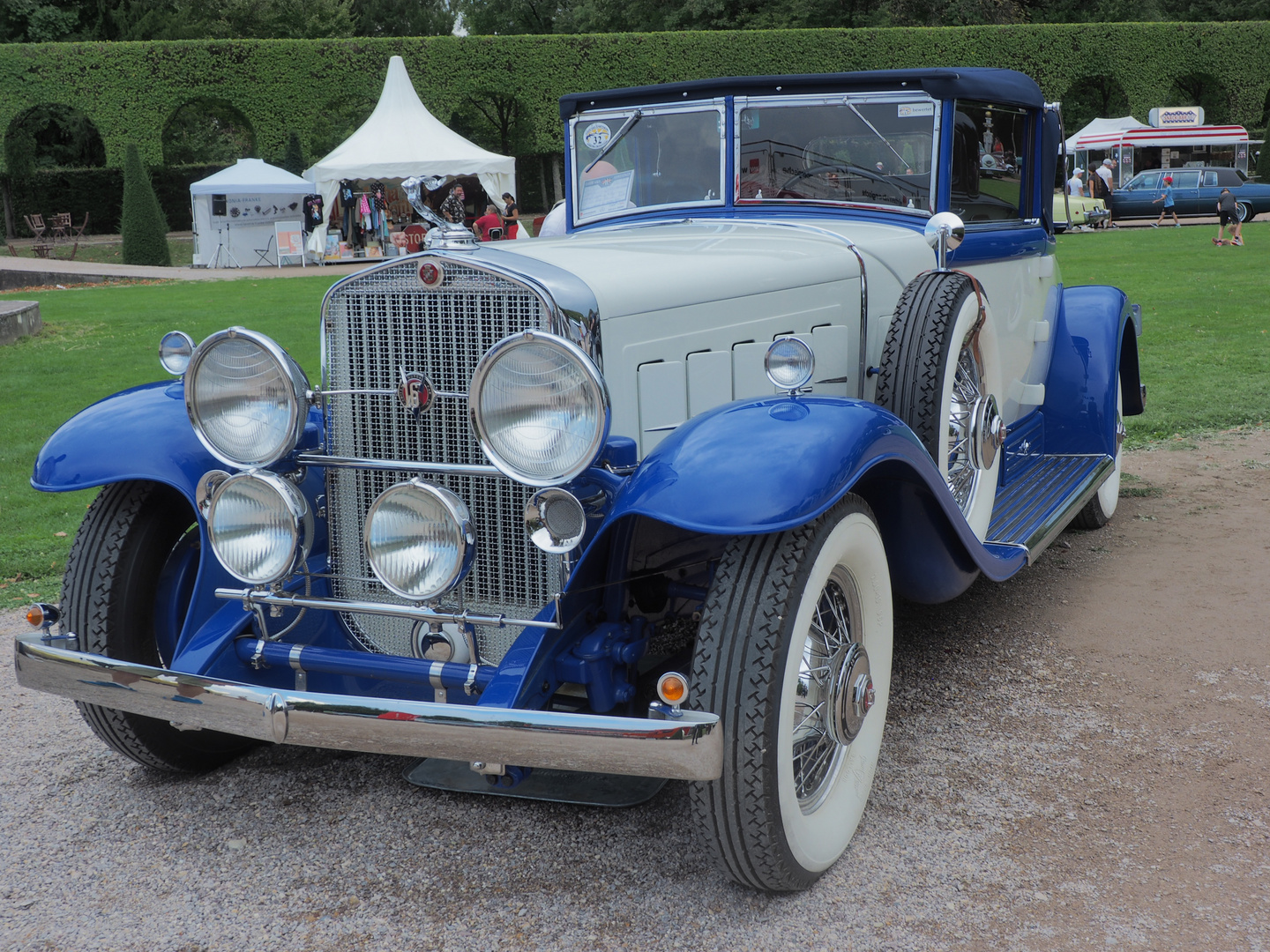 Classic Gala Schwetzingen Cadillacs Foto Bild reportage