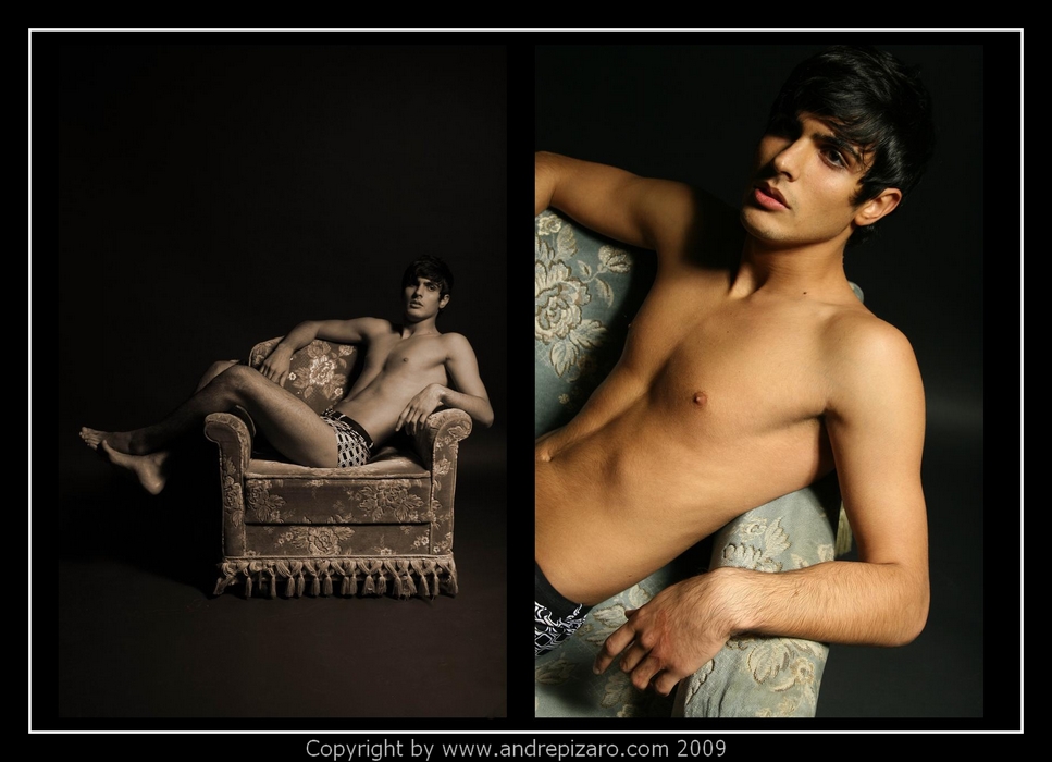 Classic-Line - Malemodel Ashkan - Part I - Copyright by André Pizaro 2009