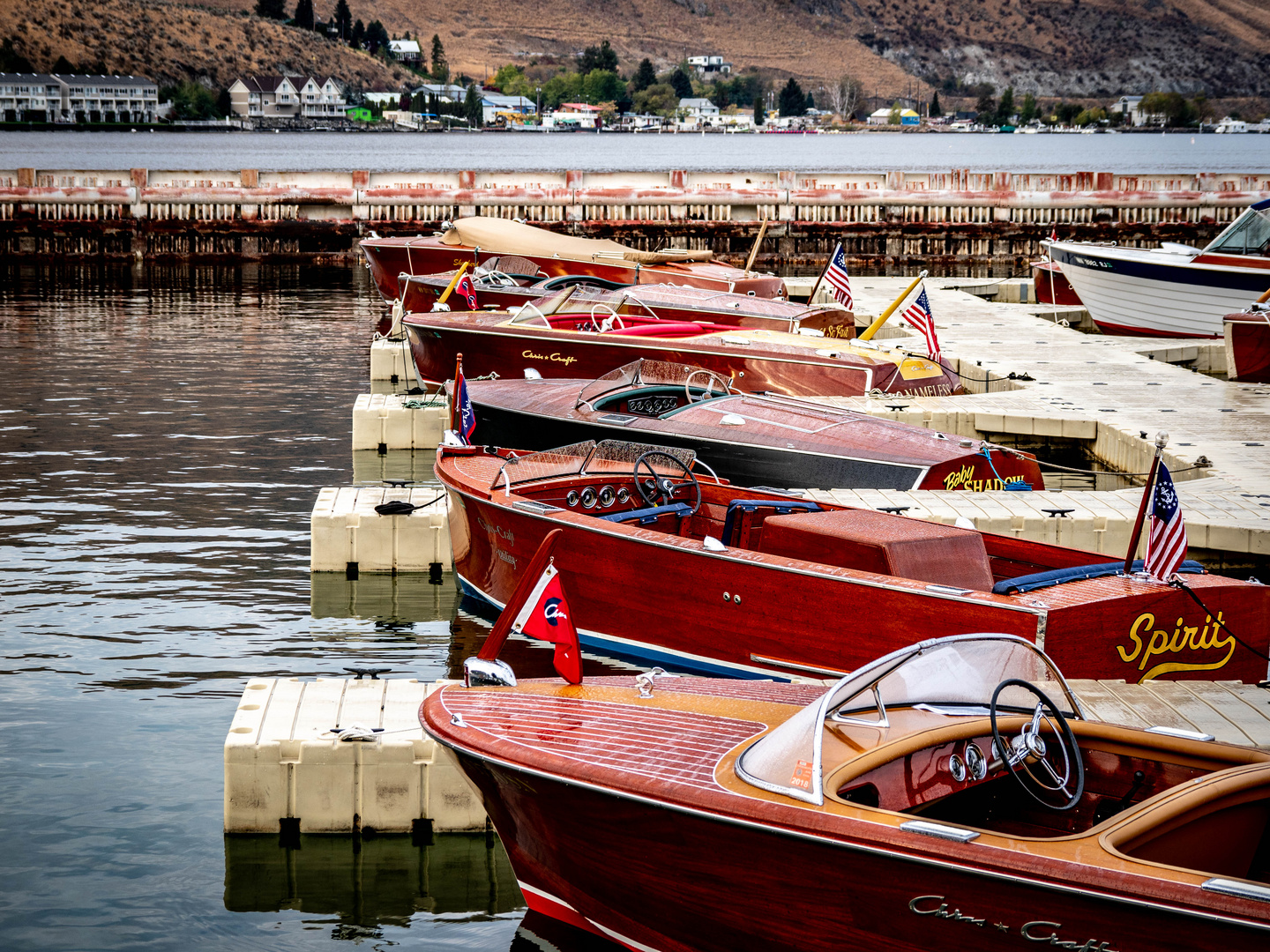 Classic motor boats