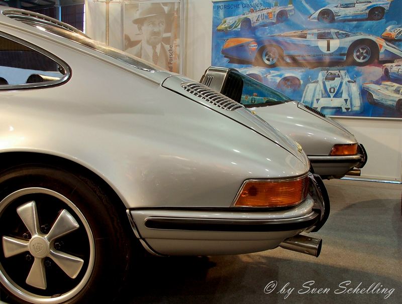 Classic Motorshow - Porsche Heck / Seitenansicht