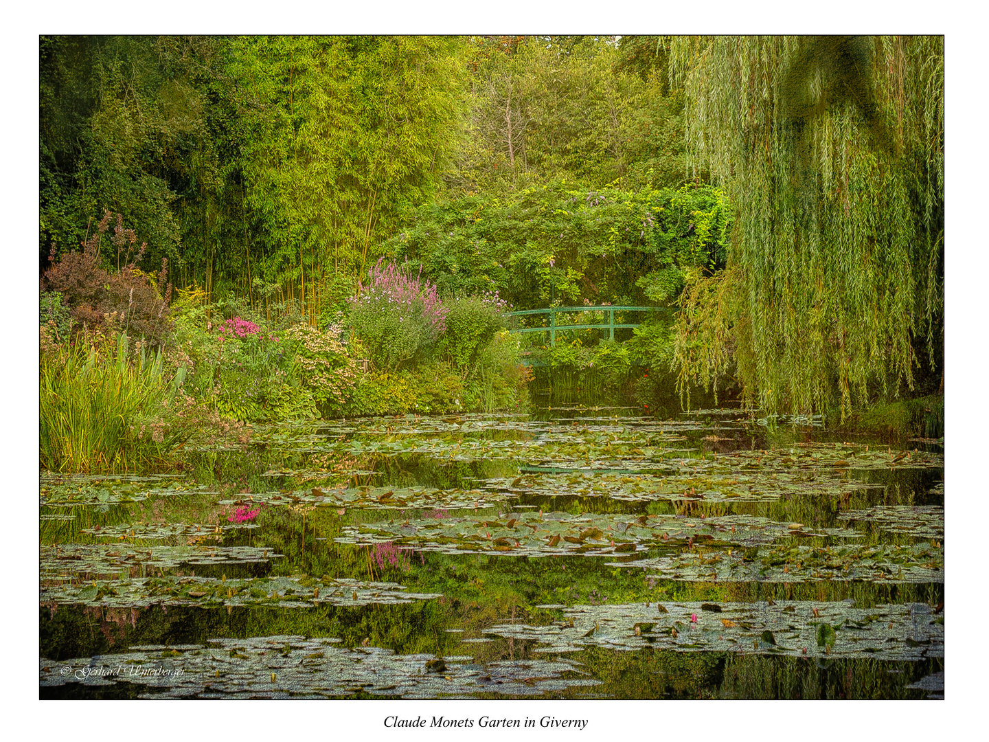 Claude Monets Garten in Giverny