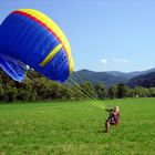 Claudia beim Groundhandling