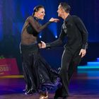 Claudia Köhler und Benedetto Ferruggia beim Quickstep (1)