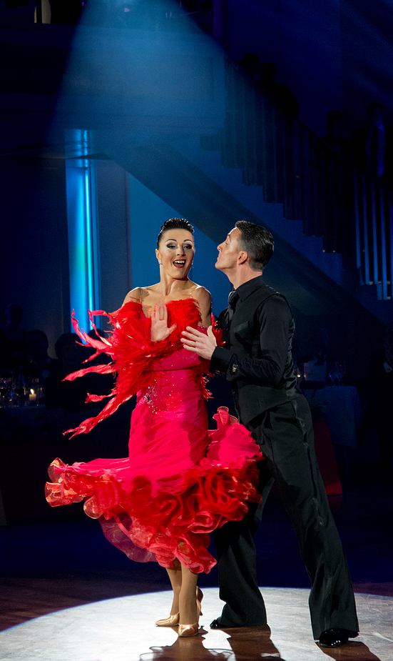 Claudia Köhler und Benedetto Ferruggia beim Quickstep