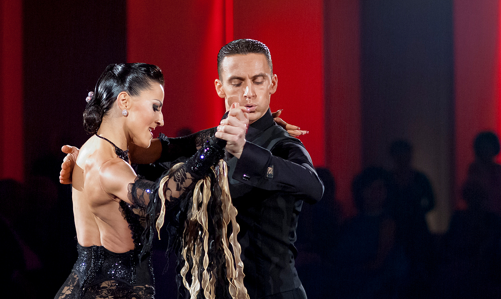 Claudia Köhler und Benedetto Ferruggia beim Tango 2