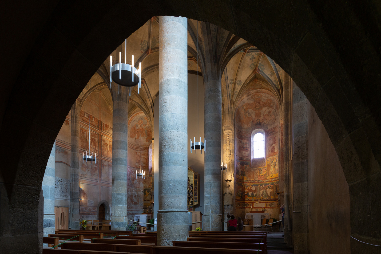 Claustra Son Jon a Müstair: Blick ins Innere der Klosterkirche