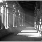 Claustro Iglesia de Santa María la Real. Sasamón. Burgos