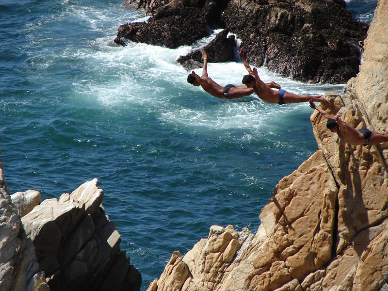 Clavadistas in Acapulco