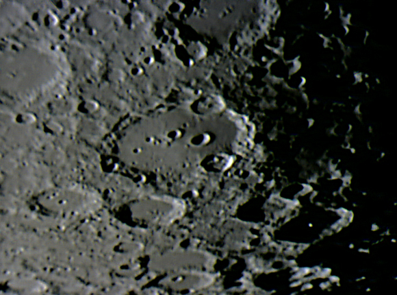 Clavius mal etwas kleiner