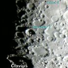 Clavius, Tycho und Pitatus