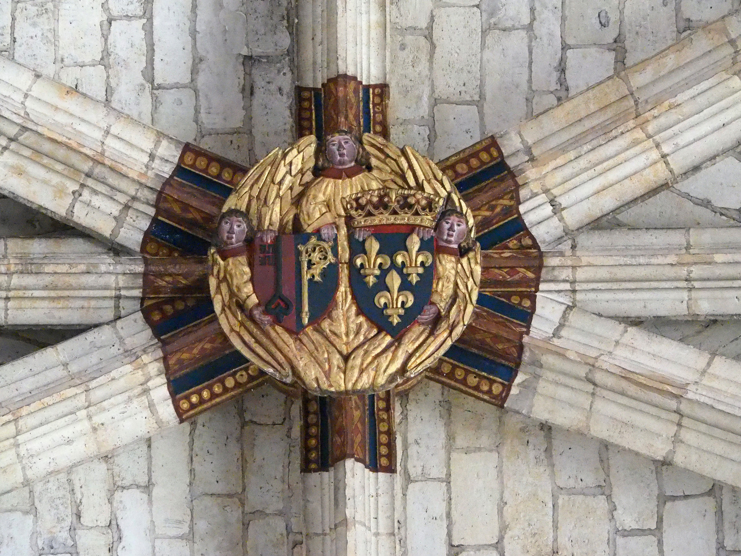 Clé de voûte de la Cathédrale Saint-Pierre de Condom