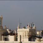 Cleaning above Plaza del Ayuntamiento