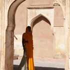 Cleaning Amber Fort