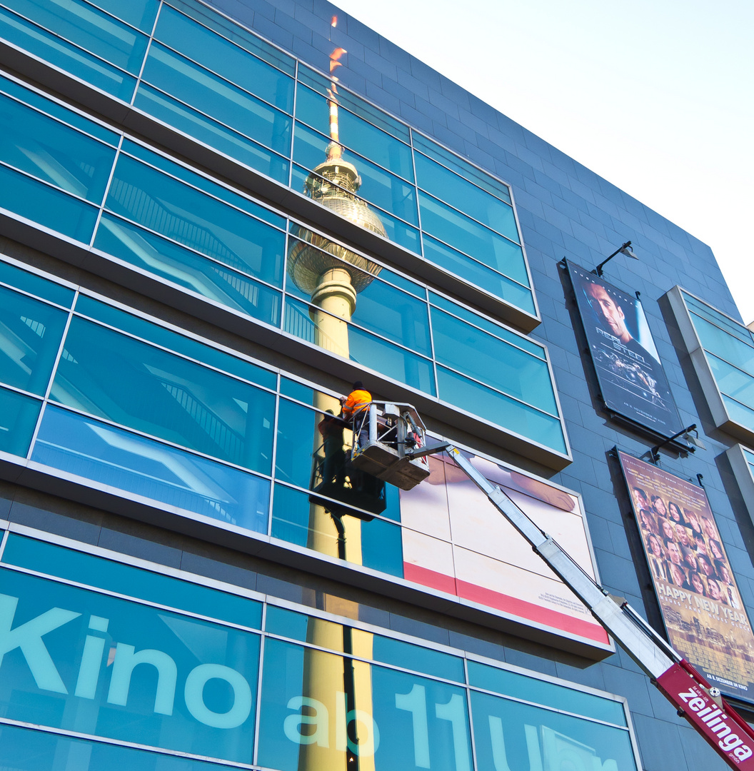 Cleaning the Tower