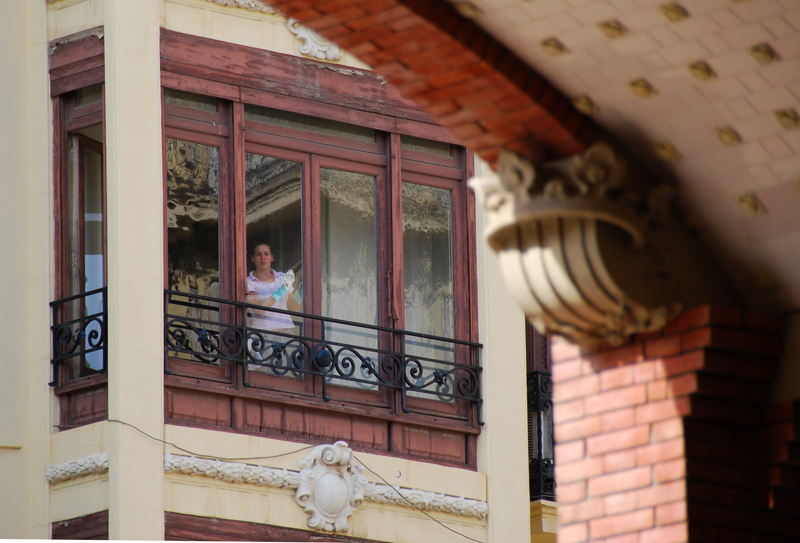 cleaning windows