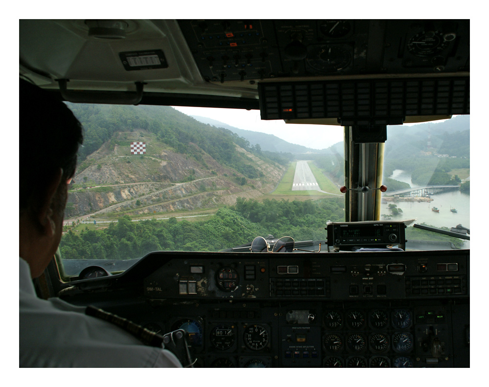 Clear to land @ Redang Island