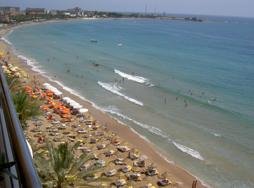 Clear Water in the Beach from Incekum-Die blaue Flagge