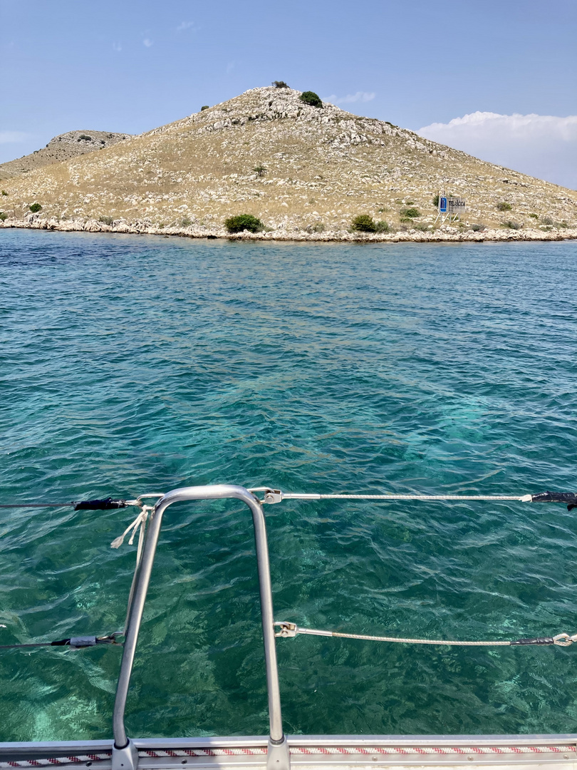 Clear water of the Adriatic Sea