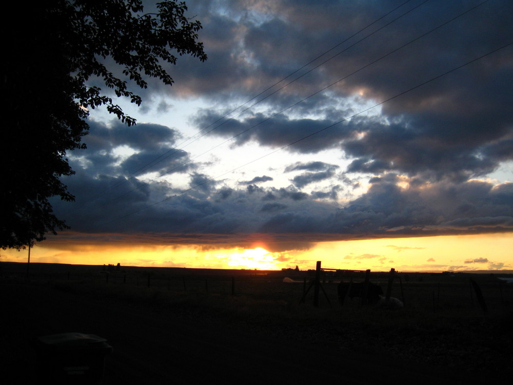 Clearing after rain