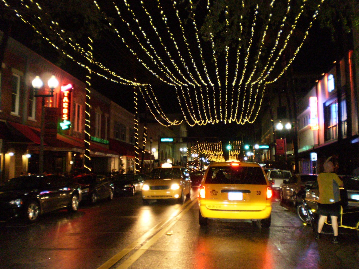 Clematis street at night - PB - Florida