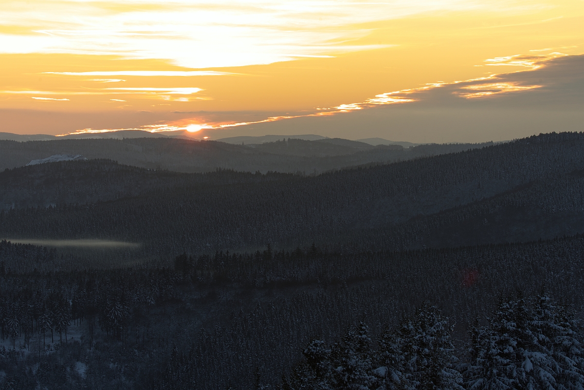 Clemensberg Sonnenuntergang