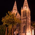 Clemenskirche bei Nacht
