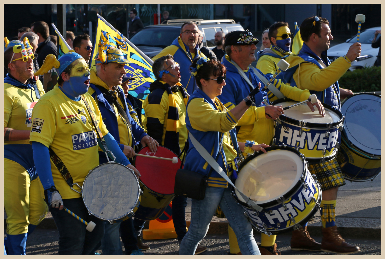 Clermont fans 25 in newcastle