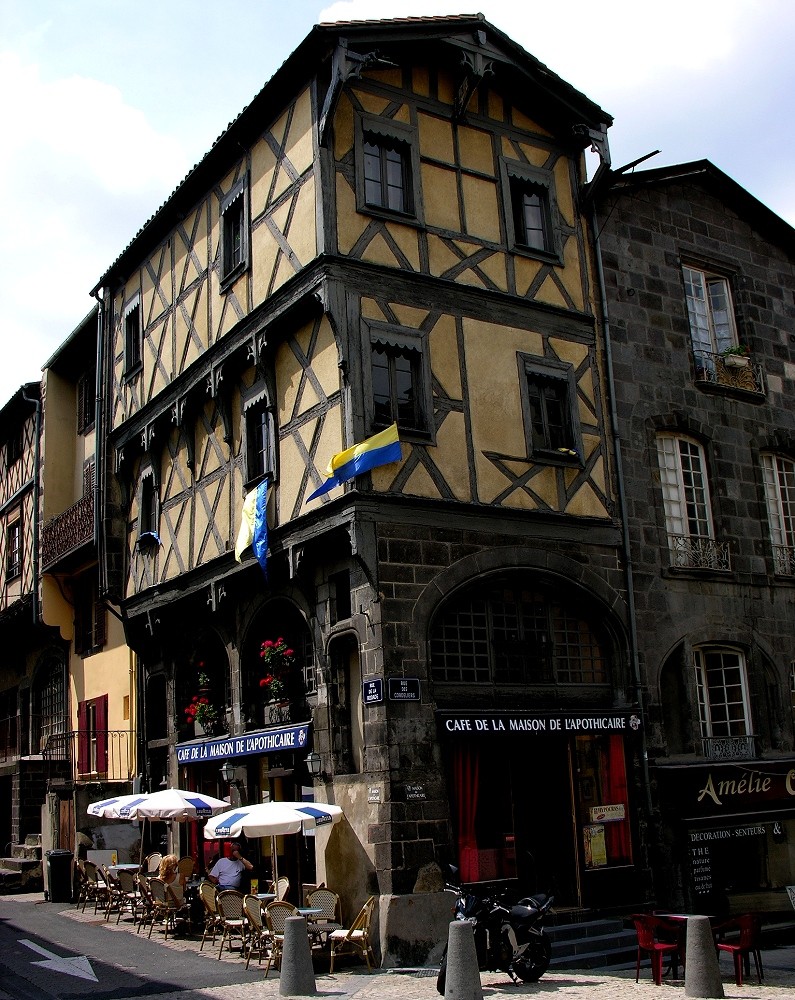 Clermont-Ferrand, Viertel Montferrand, Maison de l' Apothicaire (Haus des Apothekers (*))