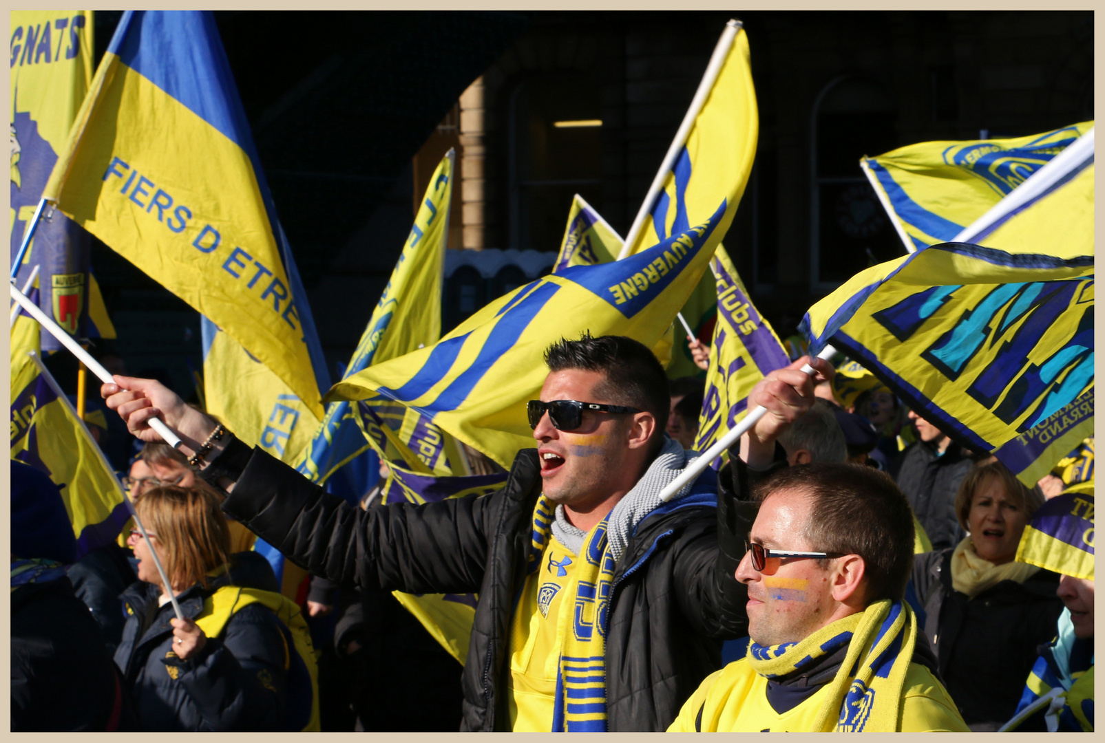 Clermont rugby fans 24 in newcastle