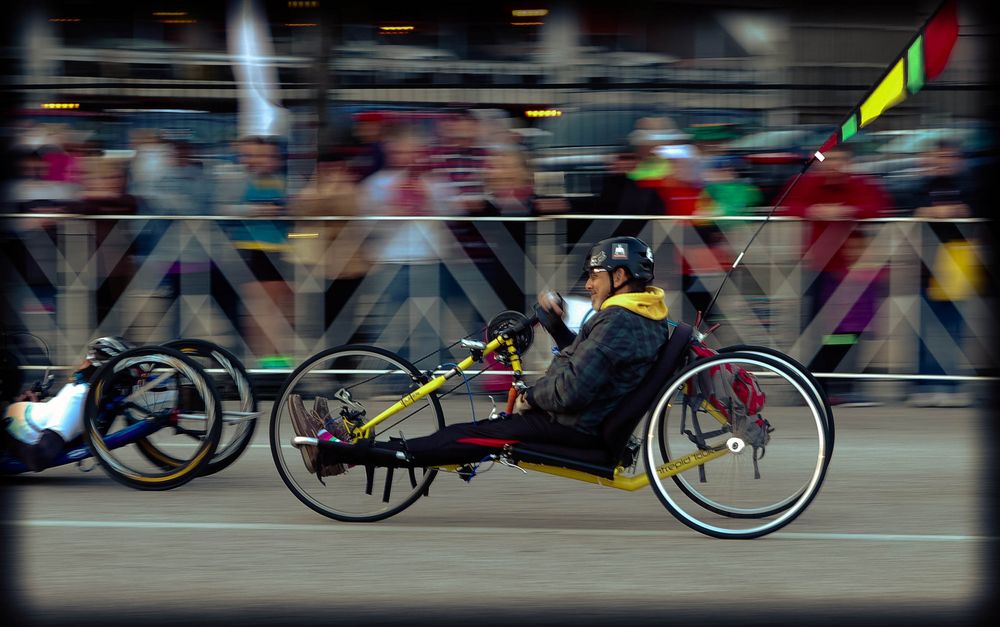 Cleveland Marathon 2014 Hand Pedaled Bikes 2