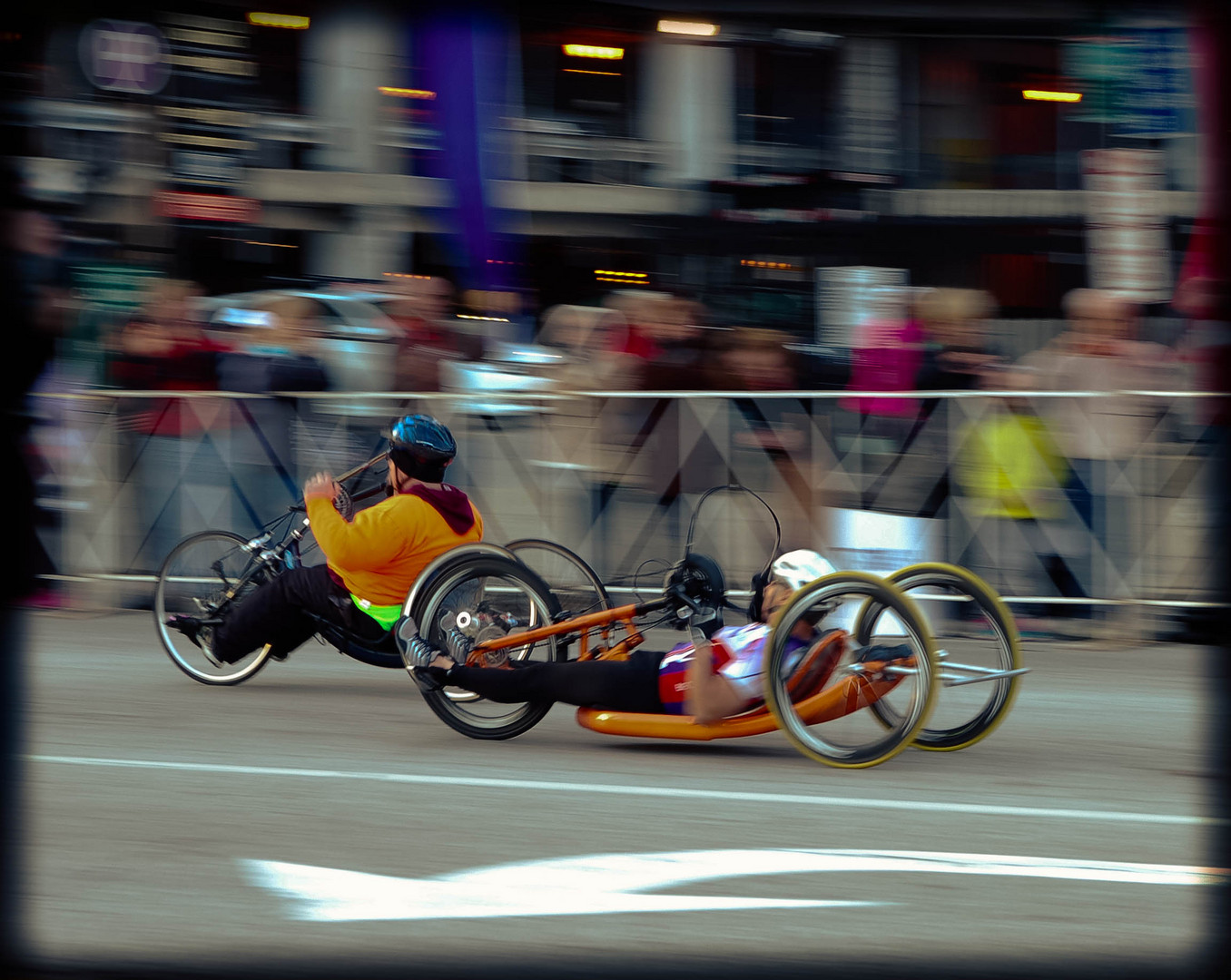 Cleveland Marathon 2014 Hand Pedaled Bikes