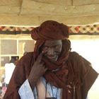 Clever Merchant in the Mopti port