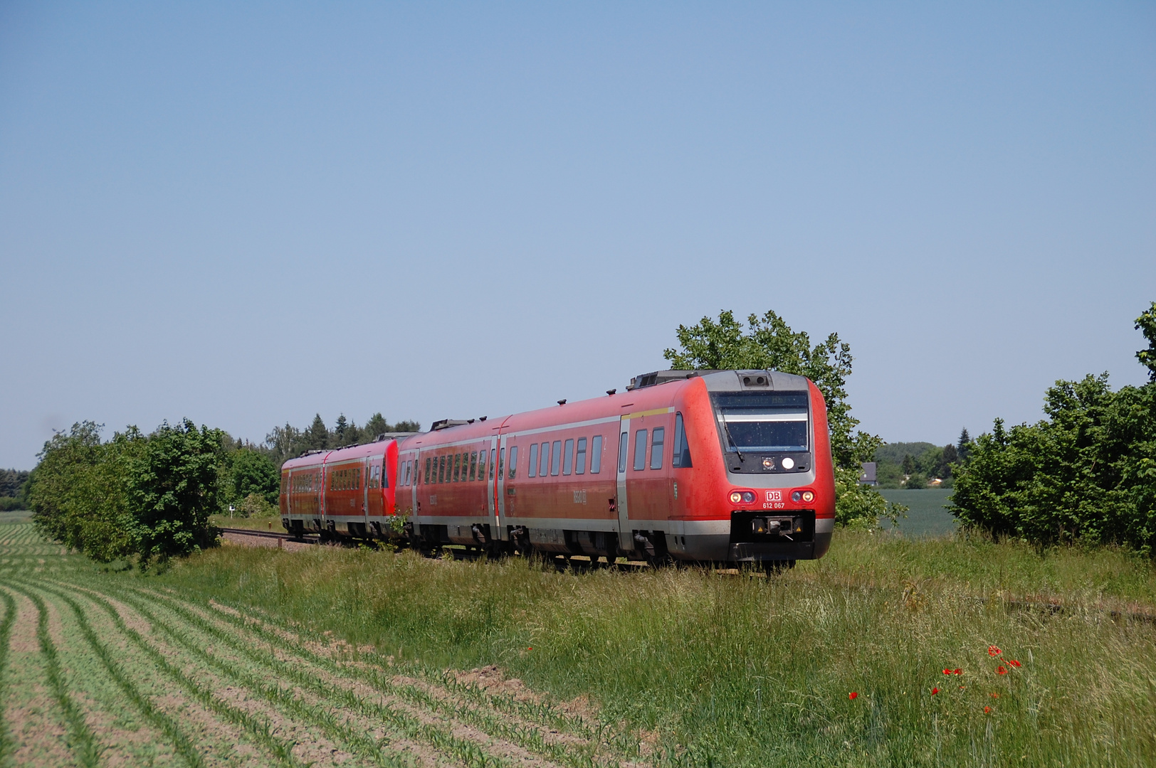 CLEX 612-er auf der Strecke Leipzig-Chemnitz