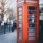 cliched tourist photo - London telephone booth