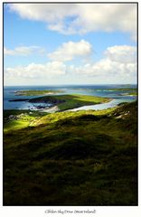 Clifden Sky Drive Over the Top (West Ireland)