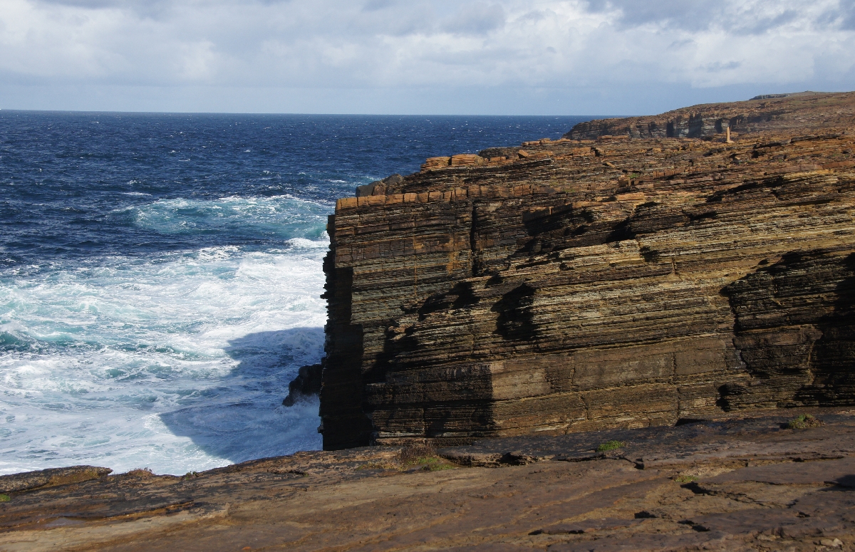 Cliff near Scara Brae