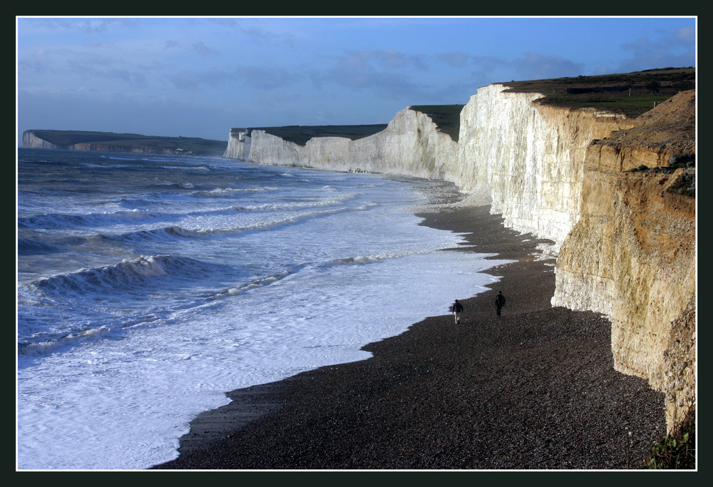 Cliffs and waves