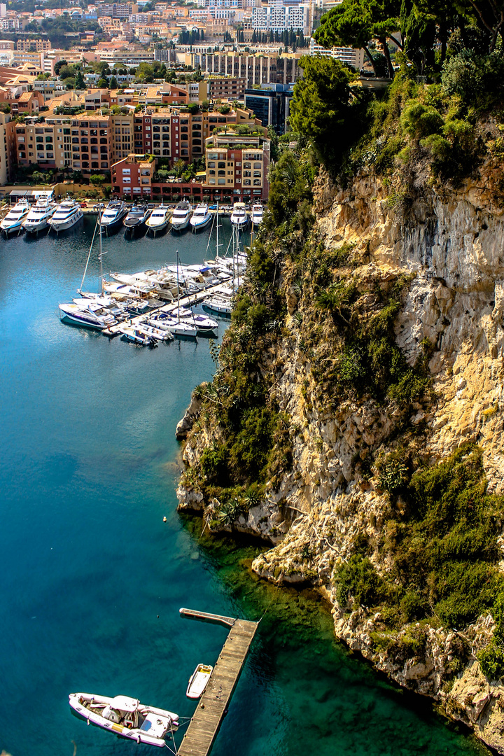 Cliffs in Monaco