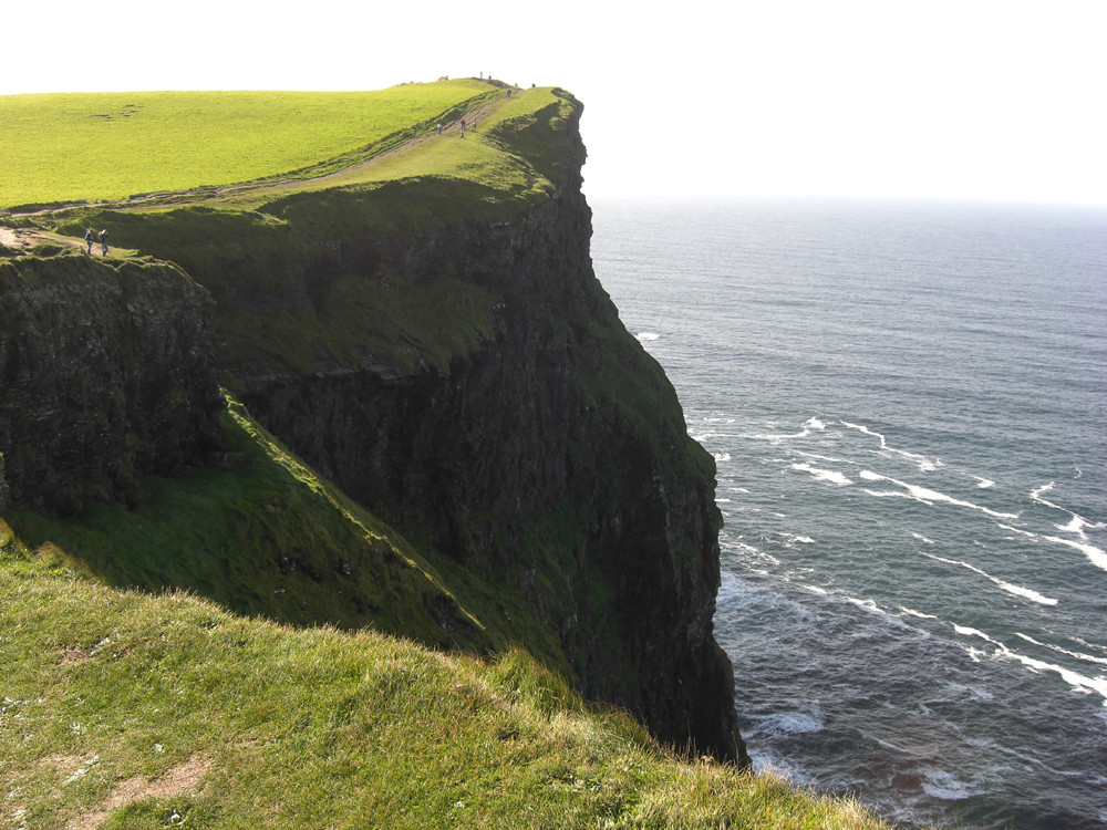 Cliffs of Moher alle Strandliegen besetzt....