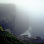 Cliffs of Moher im Nebel ...