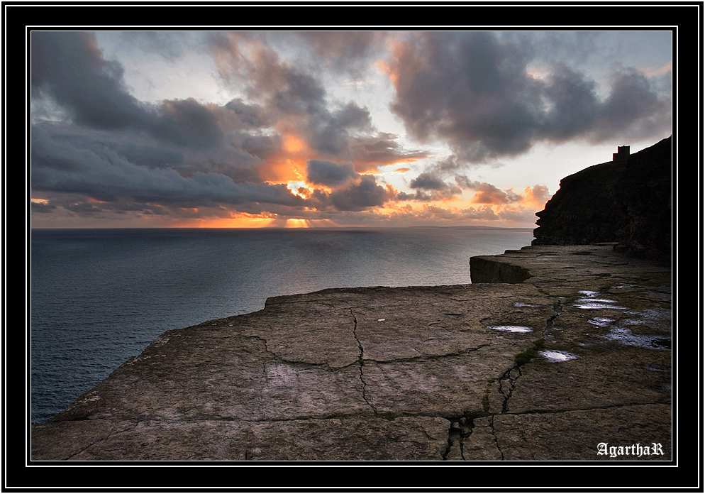 Cliff's of Moher&sunset