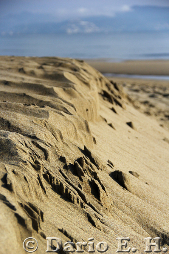 Cliffs of sand