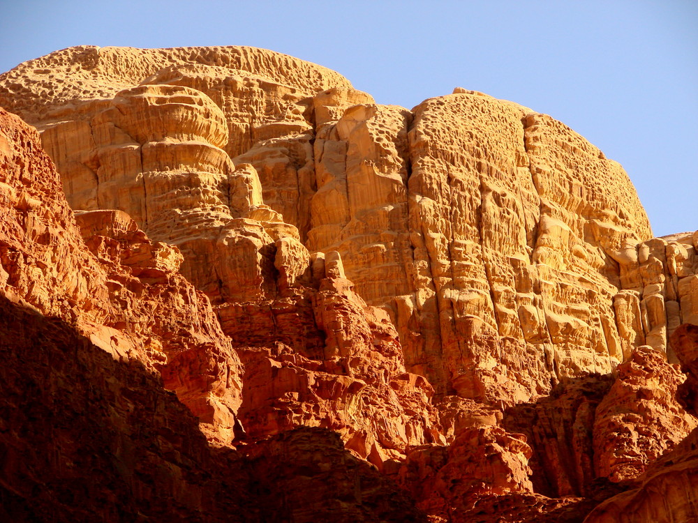 Cliffs of Wadi Rum